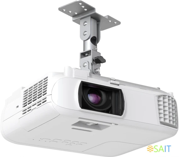 Кронштейн для проектора Cactus CS-VM-PR04-AL серебристый макс.22кг потолочный поворот и наклон