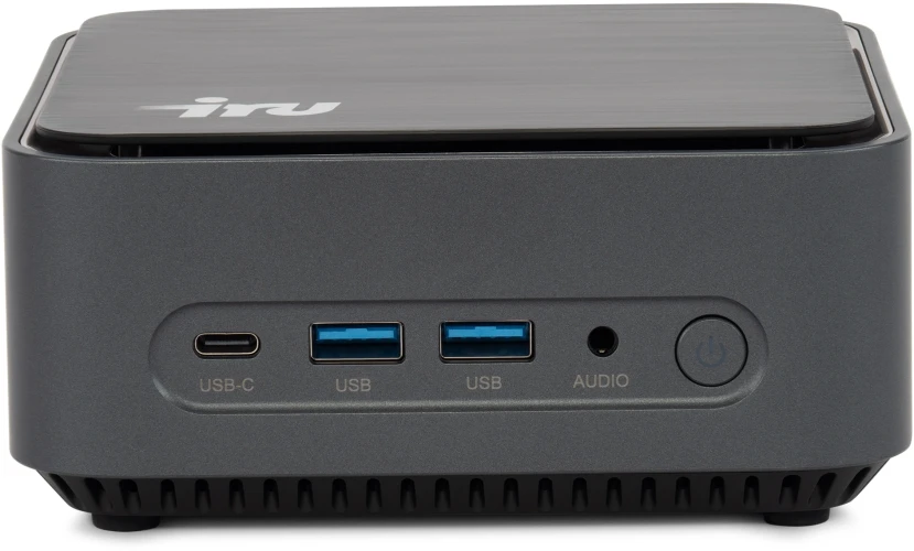 Неттоп IRU Planio 110ALCN N100 (0.8) 8Gb SSD256Gb UHDG без ОС GbitEth WiFi BT 30W черный (RUS) (2163802)