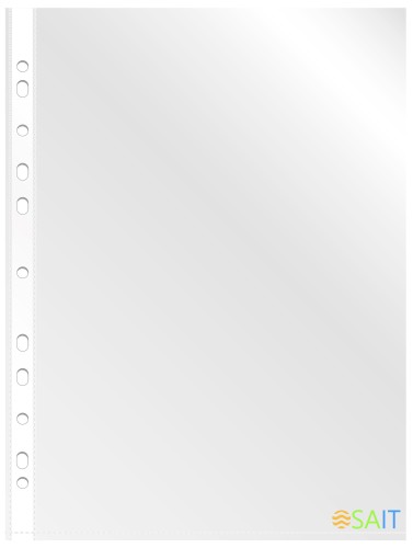 Папка-вкладыш Бюрократ СуперЛюкс -060GSLUX глянцевые A4+ 60мкм (упак.:100шт)