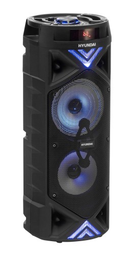 Минисистема Hyundai H-MC180 черный 80Вт FM USB BT SD/MMC