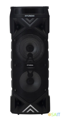 Минисистема Hyundai H-MC180 черный 80Вт FM USB BT SD/MMC