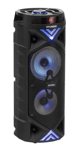 Минисистема Hyundai H-MC180 черный 80Вт FM USB BT SD/MMC