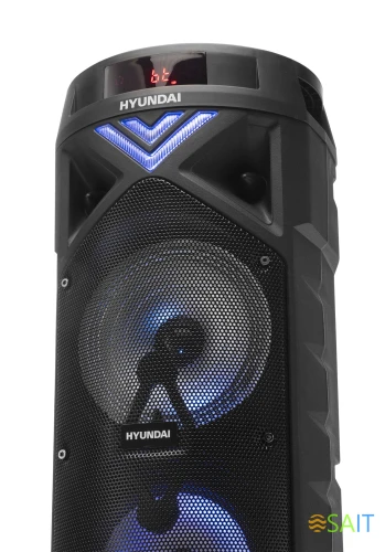 Минисистема Hyundai H-MC180 черный 80Вт FM USB BT SD/MMC