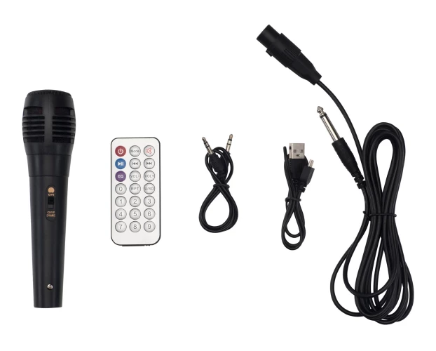 Минисистема Hyundai H-MC180 черный 80Вт FM USB BT SD/MMC