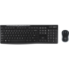 Комплект (клавиатура + мышь) Logitech Wireless Desktop MK270