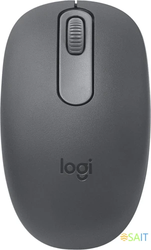 Мышь Logitech M196 графитовый оптическая 1000dpi беспров. BT для ноутбука 2but (910-007315)