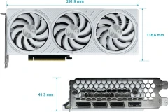 Видеокарта Palit PCI-E 5.0 PA-RTX5070 WHITE OC NVIDIA GeForce RTX 5070 12Gb 192bit GDDR7 2325/28000 HDMIx1 DPx3 HDCP Ret