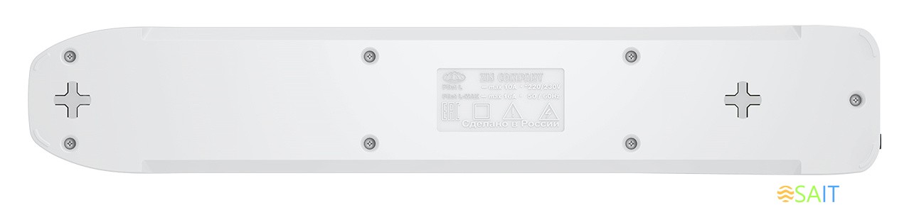 Сетевой фильтр Pilot L (GP) 172 3м (6 розеток) белый (коробка)