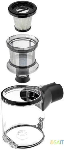 Пылесос ручной Kitfort КТ-5151 120Вт черный