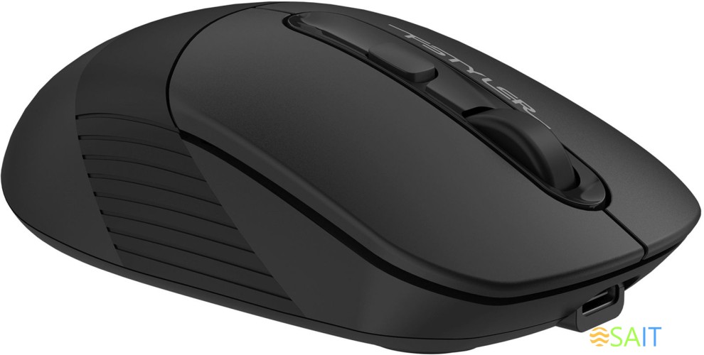 Мышь A4Tech Fstyler FB10CS черный оптическая 2000dpi silent беспров. BT/Radio USB 4but (FB10CS USB STONE BLACK)