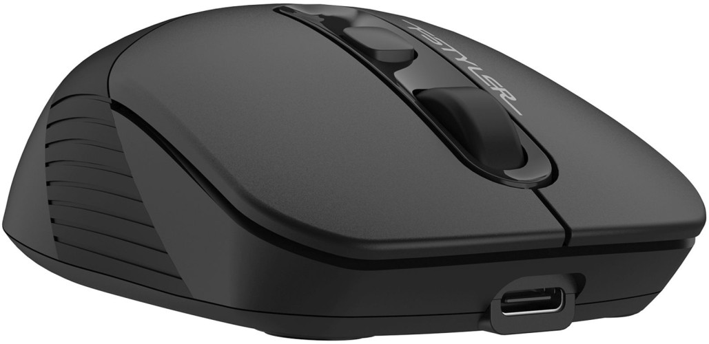 Мышь A4Tech Fstyler FB10CS черный оптическая 2000dpi silent беспров. BT/Radio USB 4but (FB10CS USB STONE BLACK)