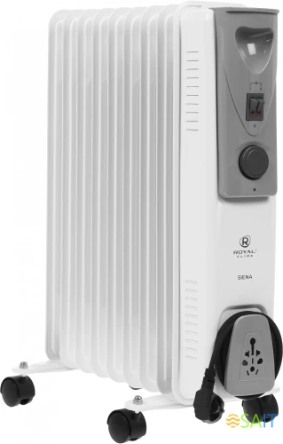 Радиатор масляный Royal Clima Siena ROR-S9-2000M 2000Вт белый/серый