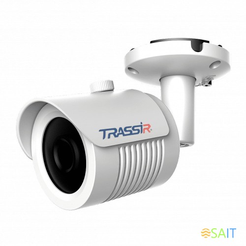 Камера видеонаблюдения аналоговая Trassir TR-H2B5 3.6-3.6мм HD-CVI HD-TVI цв. корп.:белый