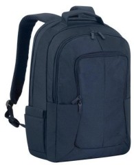 Рюкзак для ноутбука 17.3" Riva 8460 темно-синий полиэстер женский дизайн (8460 BLUE)