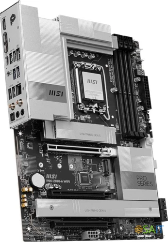 Материнская плата MSI PRO Z890-A WIFI Soc-1851 Intel Z890 4xDDR5 ATX AC`97 8ch(7.1) 5Gigabit RAID+HDMI
