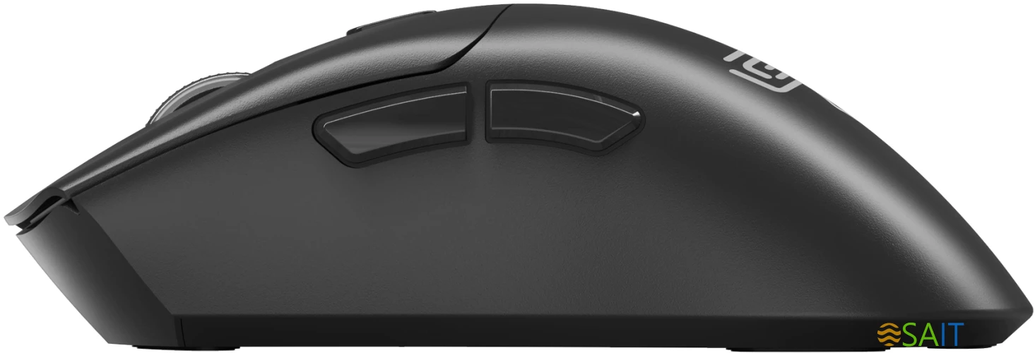 Мышь Оклик 980GMW черный оптическая 26000dpi беспров. BT/Radio USB для ноутбука 6but