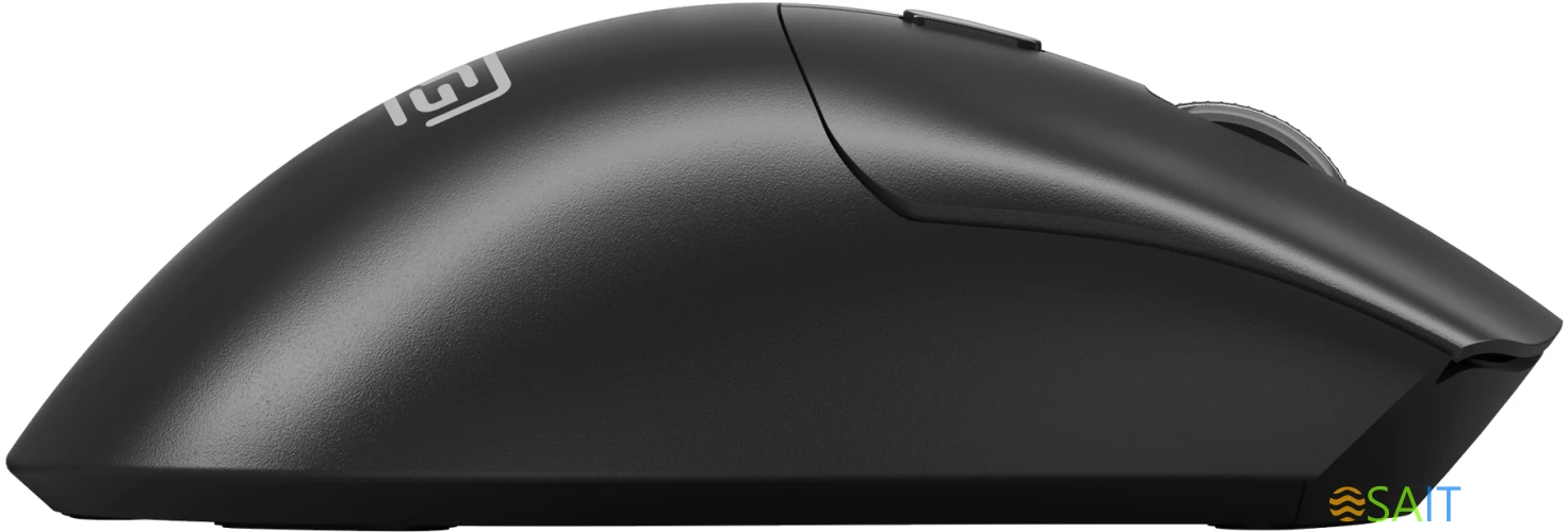 Мышь Оклик 980GMW черный оптическая 26000dpi беспров. BT/Radio USB для ноутбука 6but