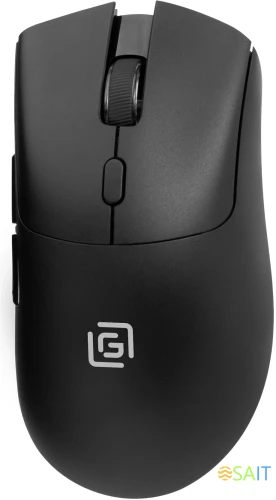 Мышь Оклик 980GMW черный оптическая 26000dpi беспров. BT/Radio USB для ноутбука 6but