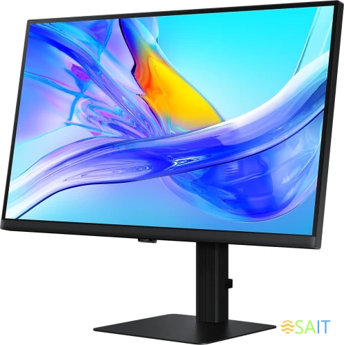 Монитор Samsung 27" ViewFinity S8 S27D804UAIXCI черный IPS LED 5ms 16:9 HDMI матовая HAS Piv 1000:1 350cd 178гр/178гр 3840x2160 60Hz DP 4K USB 6.1кг