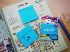 Блок самоклеящийся бумажный Stick`n 27098 76x76мм 45лист. синий неон 1цв.в упак. усиленный клей