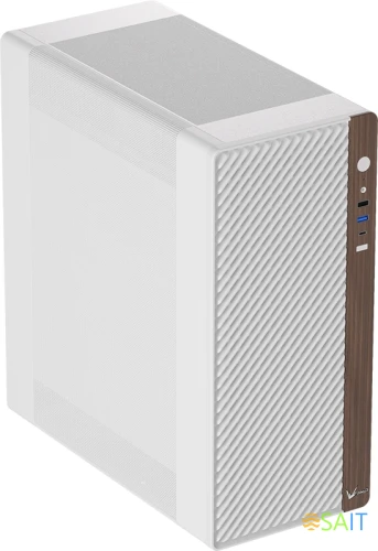 Корпус Formula TimberLine T2 белый без БП ATX 4x120mm 1xUSB2.0 1xUSB3.0 audio bott PSU