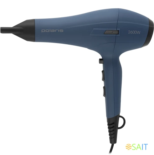Фен Polaris PHD 2600ACi 2600Вт синий/черный