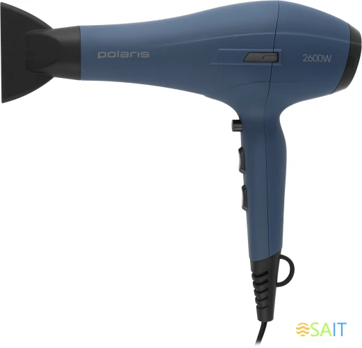 Фен Polaris PHD 2600ACi 2600Вт синий/черный