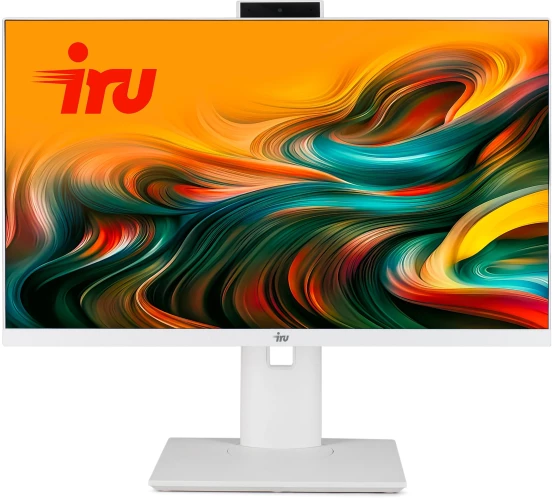 Моноблок IRU Tactio 23.8" Full HD i3 1215U (1.2) 8Gb SSD256Gb CR noOS GbitEth WiFi BT 120W Cam белый 1920x1080
