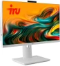 Моноблок IRU Tactio 23.8" Full HD i3 1215U (1.2) 8Gb SSD256Gb CR noOS GbitEth WiFi BT 120W Cam белый 1920x1080