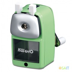 Точилка для карандашей механическая Kw-Trio 31VA 1 отверстие металл ассорти