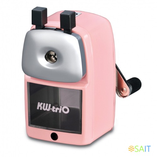 Точилка для карандашей механическая Kw-Trio 31VA 1 отверстие металл ассорти