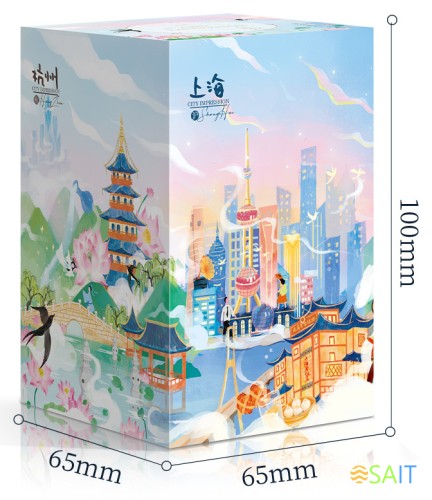 Блок для записей бумажный Deli 21765 65x100мм 860лист. 90г/м2 пастель белый