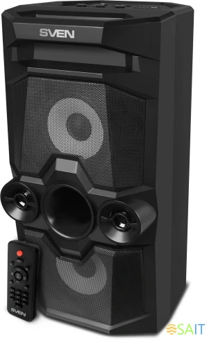Колонка порт. Sven PS-655 черный 50W 1.0 BT/3.5Jack 4400mAh (SV-020163)