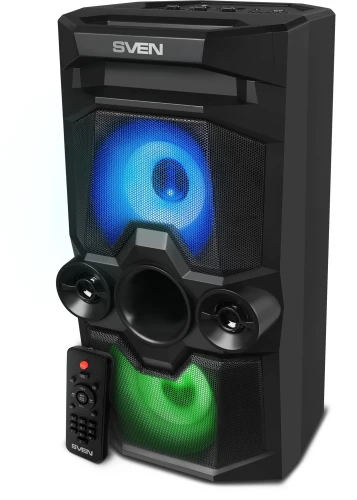 Колонка порт. Sven PS-655 черный 50W 1.0 BT/3.5Jack 4400mAh (SV-020163)
