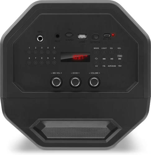 Колонка порт. Sven PS-655 черный 50W 1.0 BT/3.5Jack 4400mAh (SV-020163)