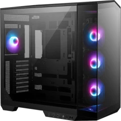 Корпус MSI MAG PANO 100R PZ черный без БП ATX 3x120mm 4x140mm audio CardReader AirDuct bott PSU