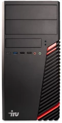 ПК IRU Home 310H6SM MT PG G7400 (3.7) 8Gb SSD256Gb UHDG 710 Free DOS GbitEth 400W черный (1900970)
