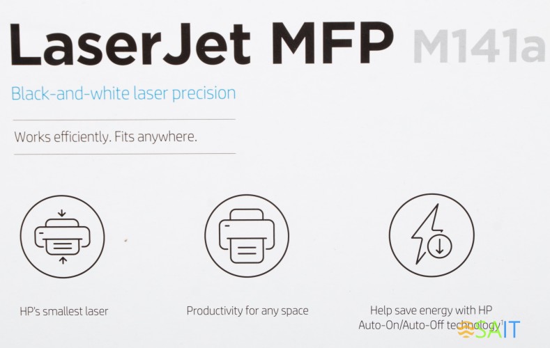 МФУ лазерный HP LaserJet M141a (7MD73A) A4 белый