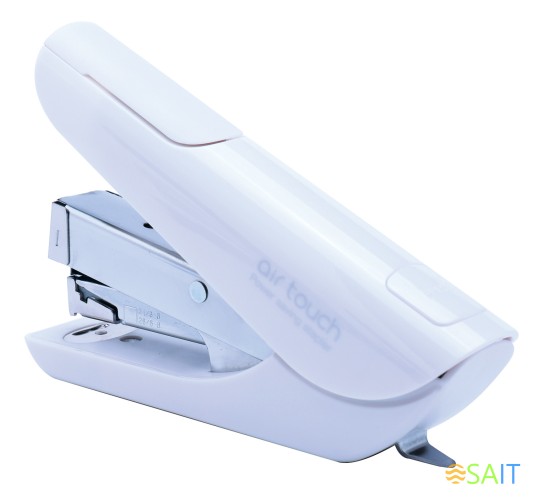 Степлер Kw-Trio 0556A-WHT Half strip Air touch 24/6 24/8 26/6 26/8 (40листов) белый 100скоб пластик коробка