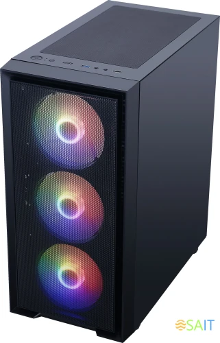 Корпус Accord M203 черный без БП mATX 2xUSB2.0 1xUSB3.0 audio bott PSU