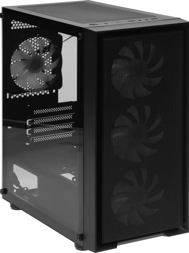 Корпус Accord M203 черный без БП mATX 2xUSB2.0 1xUSB3.0 audio bott PSU