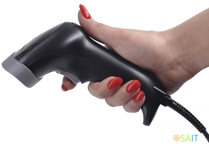 Сканер штрих-кода Mertech 1300GS 2m 2D черный (4895)