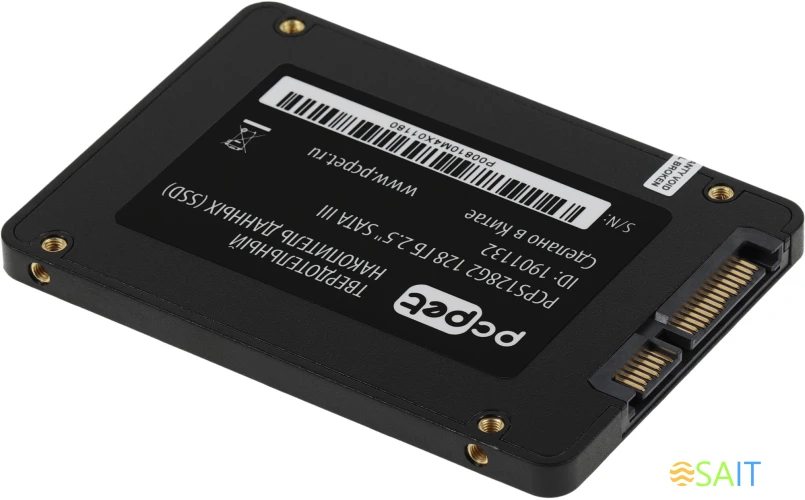 Накопитель SSD PC Pet SATA-III 128GB PCPS128G2 2.5" OEM