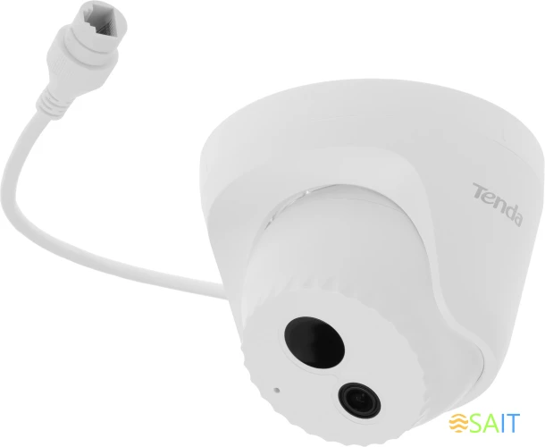 Камера видеонаблюдения IP Tenda IC7-PRS 4-4мм ч/б корп.:белый