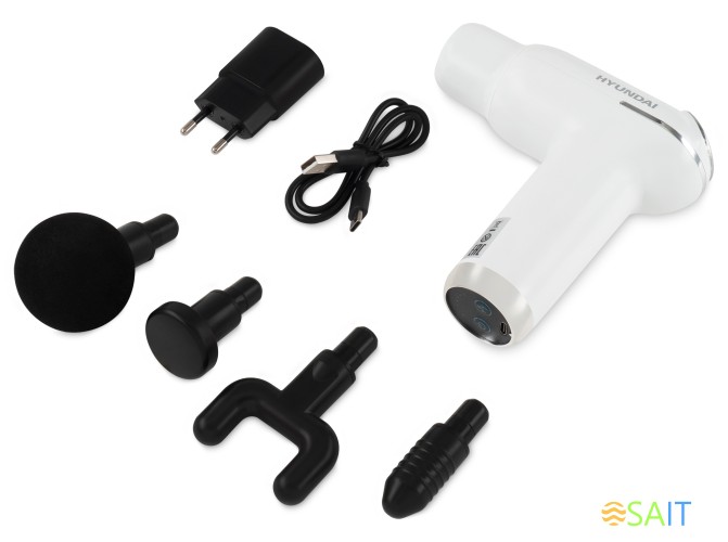 Массажер Hyundai H-MG898 30Вт белый