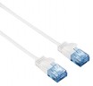 Патч-корд Hama Slim-Flexible UTP 4 пары cat.6 1.5м белый RJ-45 (m)-RJ-45 (m) (00135778)