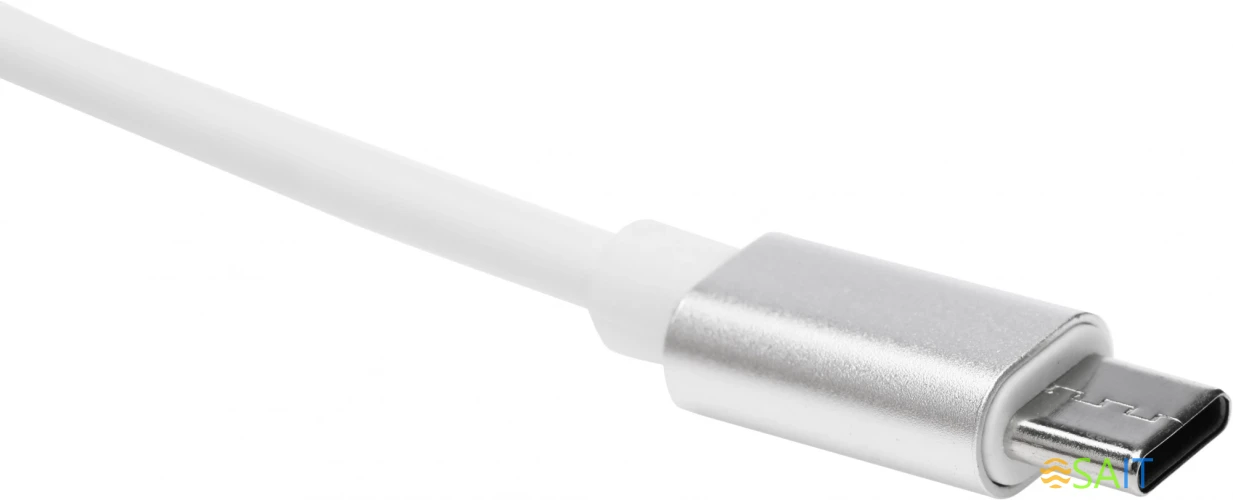 Адаптер Premier 6-903 0.15 1Гбит/с UTP 4 пары cat.5E CCA 0.15м белый RJ-45 (f)-type-C (M)