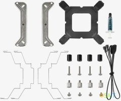 Устройство охлаждения(кулер) Aerocool Rime 4 ARGB Soc-AM5/AM4/1200/1700/1851 черный 4-pin 17-34dB Al+Cu 230W Ret