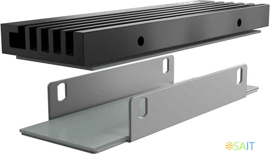 Радиатор для SSD ID-Cooling Zero M05 черный алюминий Ret