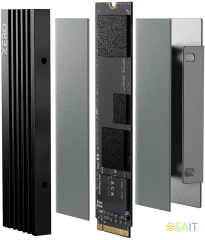 Радиатор для SSD ID-Cooling Zero M05 черный алюминий Ret